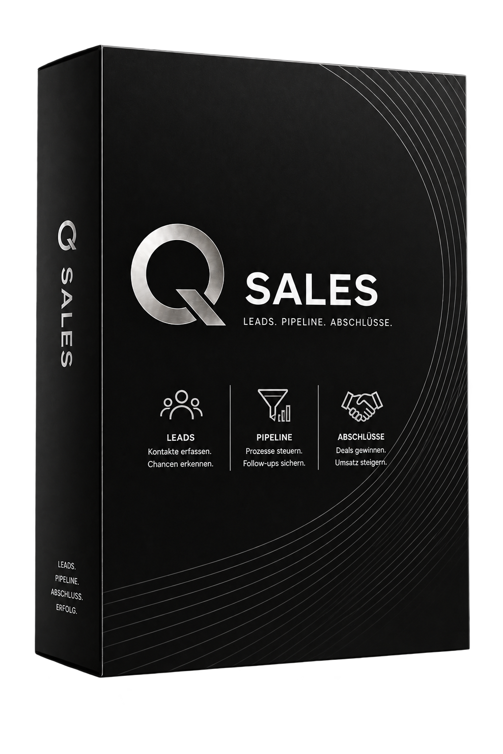 3D-Produktbox von Q Sales